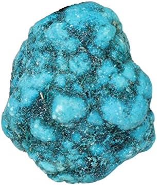 Arizona Mine Blue Turquoise 62.50 Ct Natural Untreated Egl Certified Blue Turquoise Crystal Gemstone image 4