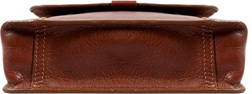 Hidesign Am-001-Tan Aiden Small Leather Cross Body, Tan #TOP4