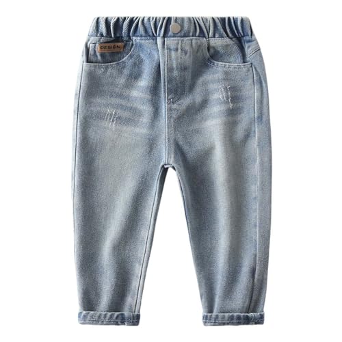 Boys Casual Denim Pants for Ages 3-8 Stylish and Versatile Jeans for Everyday Wear Ideal for School and Outdoor
