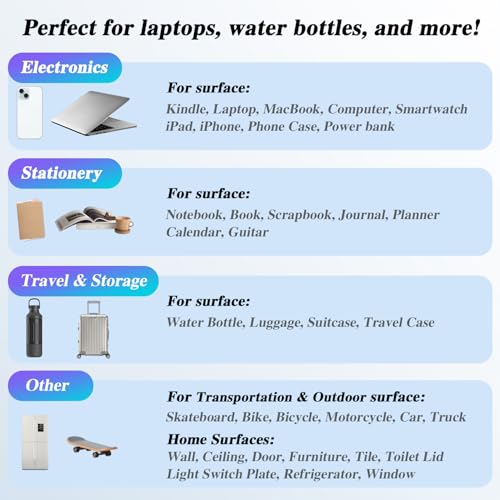 50Pcs Book Stickers for Kindle – Aesthetic Reading Bookish Sticker Pack for Water Bottles, Laptops, Journal, iPad, Scrapbook, Phone Case – Vinyl Decals & Book Lover Gifts Accessories for Women Adults - Thumbnail 6