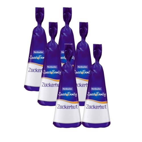 Sweet Family Nordzucker Zuckerhut 250g (6er Pack) | Für Feuerzangenbowl