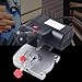 45° Miter Mini Benchtop Cut-Off Saw,Hobby Crafts Mini Cuts Wood Metal W/Clamping Tool,Adjustable Cutting Angle & 7800r/Min For Metal Wood Plastic. (Black)