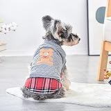 ACROA Ropa for Mascotas Ropa for Perros Invierno Pet Abrigo Chaqueta Linda Oso Outfit Cat Chihuahua Cachorro Disfraz relquero caniche Pomeranian Chaleco Mascota Regalo-XL (Size : L)
