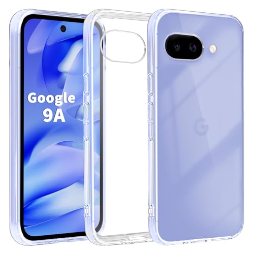 【NIUYEYE】 Google Pixel 9a ケース クリア 耐衝撃 TPU素材 Pixel 9a ケース 軽薄 黄変抑制 ワイヤレス充電対応 グーグルピクセル 9A 透明 カバー