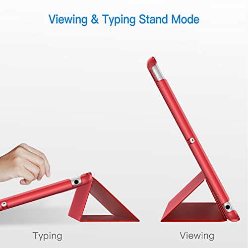 Jetech Case For Ipad Air 1St Edition (Not For Ipad Air 2/3/4/5), 9.7 Inch, Smart Cover With Auto Wake/Sleep (Red) #TOP4
