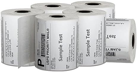 BESTEASY 4x6 Direct Thermal Shipping Labels, Total 40 Rolls with 250 Thermal Labels/Roll Shipping Mailing Postage Labels Compatible with Zebra 2844 Zp-450 Zp-500 Zp-505