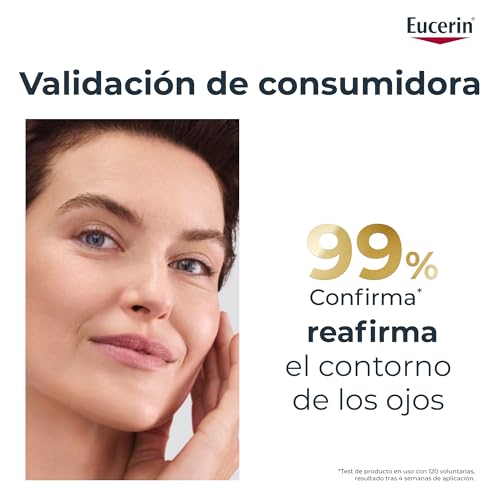 Miniatura 5 de Eucerin Hyaluron-Filler Elasticity Crema De Contorno De Ojos Fps 20 15 Ml , Crema Antiarrugas Y Antiojeras 2 En 1, Fórmula Con Ácido Hialurónico Para Todo Tipo De Pieles