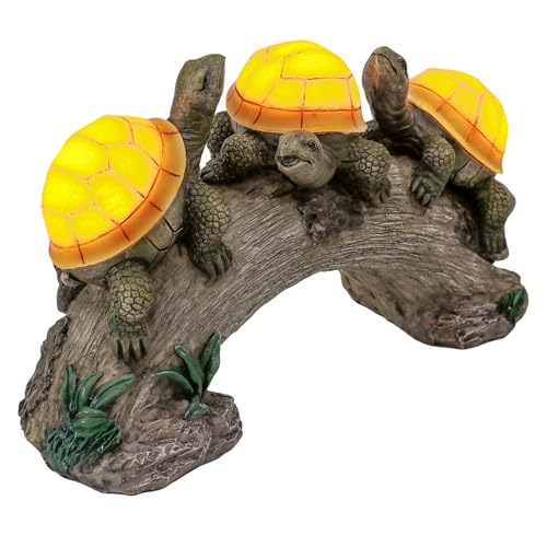 TERESA'S COLLECTIONS Gartenfiguren für Außen Schildkröten...