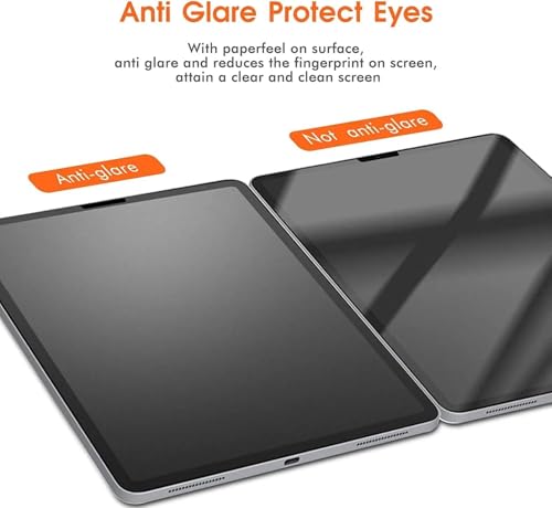 Image of Japanese Smooth Kent Paper Screen Protector for iPad Air M2 11 inch 6th Generation (2024) - Matte Surface PET Film for Writing & Drawing