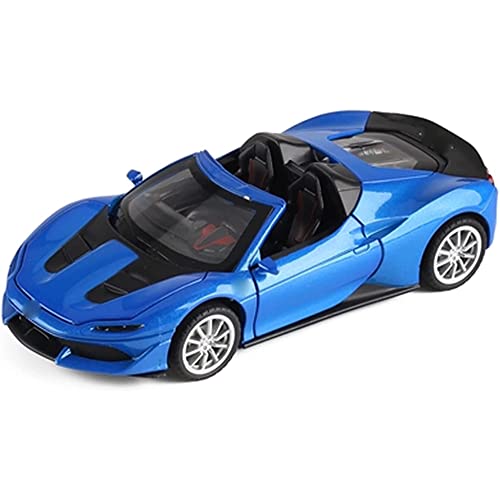 Image of DARVICE 1:32 Diecast Metal Car Model J50 Toy Cars for Kids Pull Back Openable Doors with Light Sound