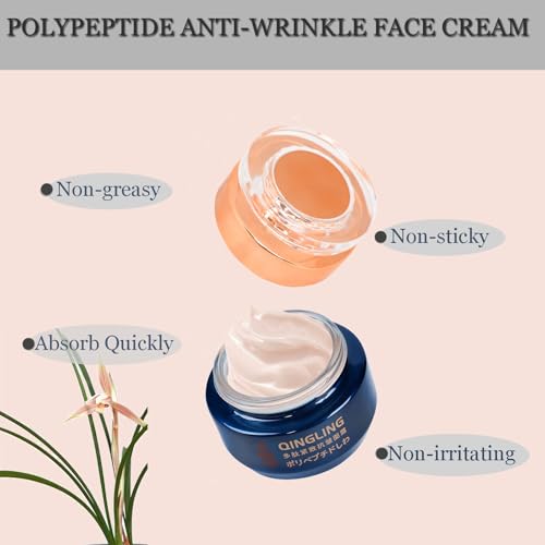 Baysea Japanese Qingling Wrinkle Removal Cream, Qinglin Face Cream, Polypeptide Anti-aging Cream, Firming & Tightening Skin Facial Cream - Image 5