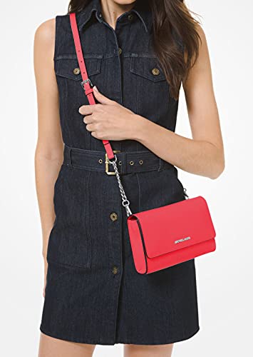 MICHAEL-Michael-Kors-Saffiano-Leather-3-in-1-Crossbody-Clutch-Coral - Sparfuchs24.io - Preisvergleich & Top Angebote Online