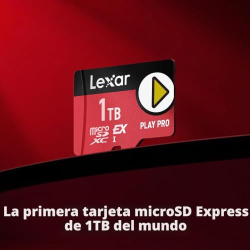Tarjeta Lexar Play Pro microSDXC de 512 GB con 900 MB/s para consolas portátiles 5
