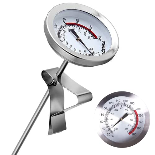 Thermomètre À Viande Thermomètre De Cuisson Analogique Thermomètre De Barbecue En Acier Inoxydable Thermomètre De Cuisine Four Barbecue Jauge De Température Pour Frites Ailes De Poulet Frites Cover