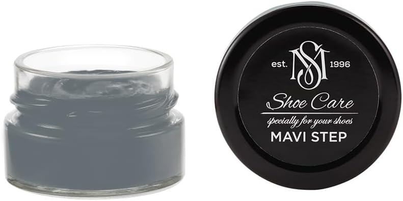 Nutritive Leather Spray - NCS S 6005-B Dark Cool Grey Charcoal - Deep Conditioning & Shoe Color Restoration for Smooth Leather by MAVI STEP - 1.70 fl oz / 50 ml
