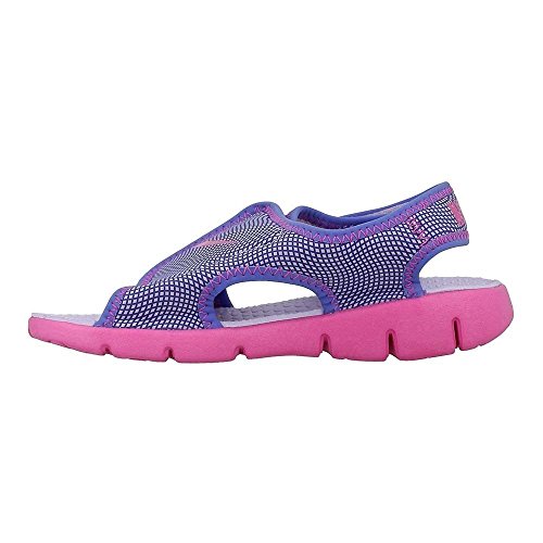 Nike Kids Sunray Adjust 4 Boys GS/PS Hydrangeas/Fire Pink Comet Shoes Hydrangeas/Comet Blue/Pink Blu Size 386520-504 M US3