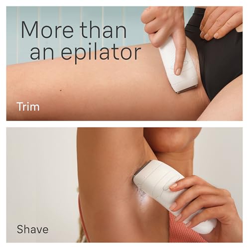 Braun Silk-épil 5 Epilator, Hair Removal Device, Women Shaver & Trimmer, Wet and Dry, Includes Shaver Head and Trimmer Comb, SE5-041, Grey - image 7