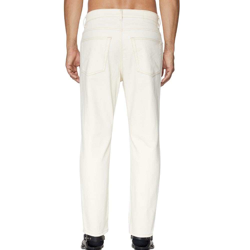 Diesel Jeans Regular Bianco Uomo Fining