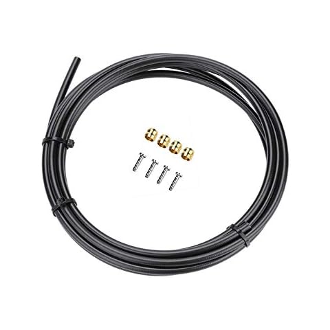 3000mm Bicycle Hydraulic Brake Hose Kit & 4 sets Olive and Connecting Insert For Shimano Cover