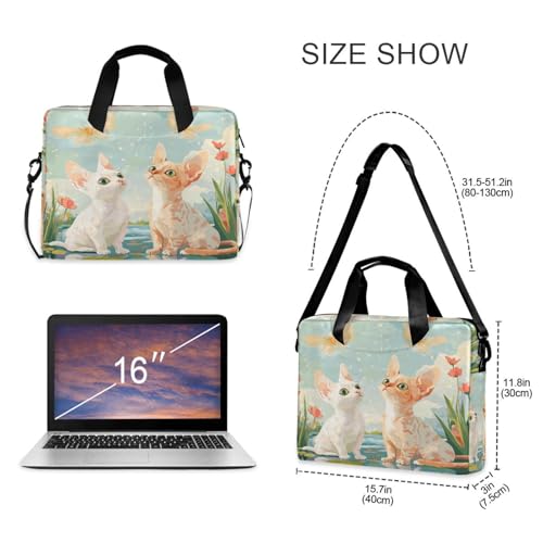 Funda para portátil 15.6 pulgadas con asa y correa miniatura 5