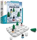 SmartGames - Snow Problem - Educational Puzzle Game - Brainteaser - Multi-Level Logic and Thinking Challenges - 1 Player - Multilingual - SG 095