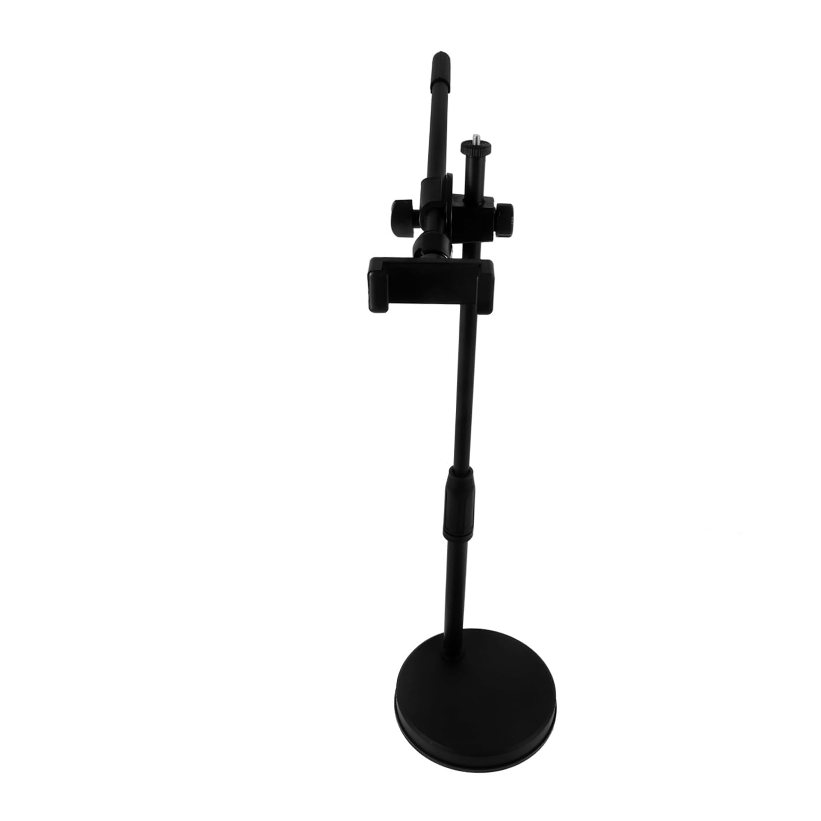 HOMSFOU 360grado Supporto per Telefono Sospeso per Registrazione Video Supporto da Scrivania per Telefono Clip per Podcasting e Live Streaming Base Stabile per Tavolo e Scrivania