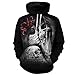 Produktbild Lklik Sweatshirt Herren Und Damen Neutral 3D Digital Print Hoodie- XXL