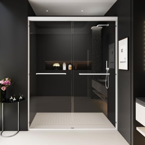 56-60 in. W x 72 in. H Double Sliding Shower