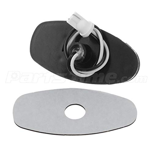 Partsam Dually Led Fender Bed Side Marker Lights Set Smoke Lens Replacement For Silverado And Sierra 1999-2013 Dually 2500 3500 Hd Dual Wheeler Trucks (2 X Amber, 2 X Red) #TOP1