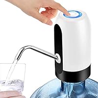 LECIEL Water Pump Dispenser, Automatic Drinking Water Bottle Pump for 5 Gallon Water Bottle Dispenser USB Charging...