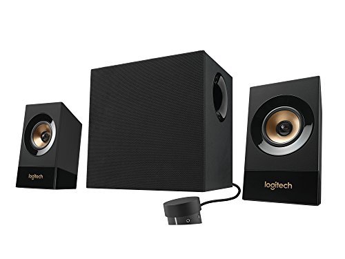 Logitech Z533 Sistema di Altoparlanti Multimediali 2.1 con Subwoofer, 120 Watt, Suono e Bassi Potenti, Ingressi Audio 3.5 mm e RCA , Presa EU/IT, PC/PS4/Xbox/TV/Smartphone/Tablet/Lettore Musicale