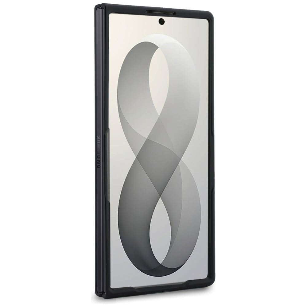 CG MOBILE Karl Lagerfeld Saffiano Karl&Choupette Pin - Custodia per Samsung Galaxy Z Fold8 Ultra (nero)