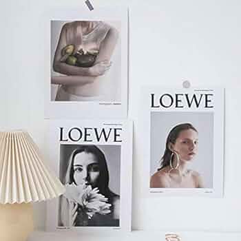 LOEWE　ポスター Amazon.co.jp: a4 ポスター loewe セット 絵画 フォト ポスト