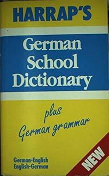 Paperback Harrap's German School Dictionary (with Grammar): German-English, English-German Book