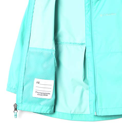 Image of Columbia Youth Switchback Ii Rain Jacket, Waterproof, Reflective Detail
