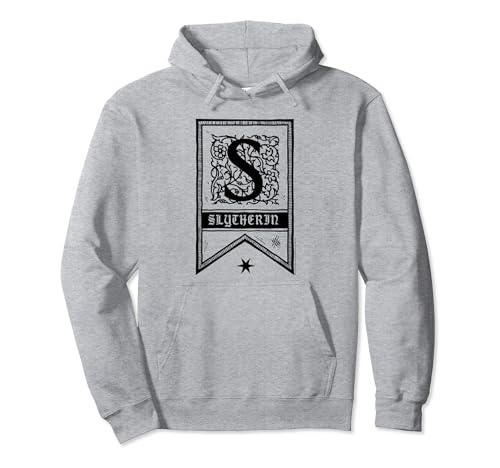 Harry Potter Slytherin Drawn Banner Pullover Hoodie