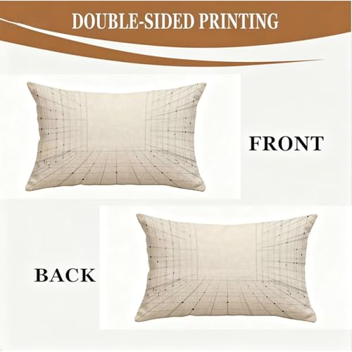 Housse coussin 50x80cm antitache et imperméable pour protéger le canapé avec style - 6