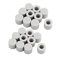 Algopix Similar Product 19 - uxcell 20Pcs Round Shaped Tactile