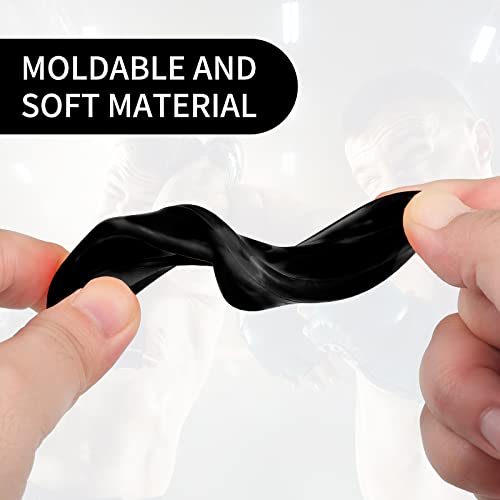 50 Pieces Sports Mouth Guards Bulk Pro Mouth Protection Athletic Mouthguard Rubber Silicone Boxing Challenger Adults Kids For Football, Basketball And Hockey (Black) #TOP4