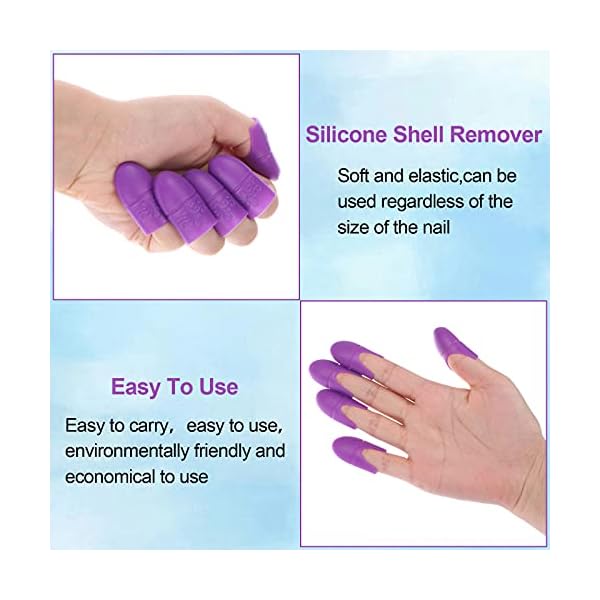 PIAOPIAONIU-30-PCS-Finger-Tips-Protectors-Silicone-Fingertips-Protect-Nails-Finger-Cover-Caps-Comfortable-Finger-Sleeves-from-Tanning-BedsUV-Rays PIAOPIAONIU 30 PCS Nail Polish Protector for Fingers Silicone Fingertips Protect Nails Finger Cover Caps Comfortable Finger Sleeves from Tanning Beds/UV Rays