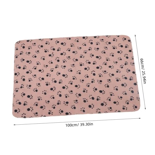 Tapis absorbant Kisangel lavable machine pour chien et chat en fleece