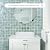 Tenedos HTC290 Azure Haven Square Glass Mosaic Tile – 12x12 Glossy Blue Tile Sheet for Kitchen Backsplash, Bathroom, Shower Wall & Accent Decor (1 Sheet)