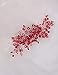 FXmimior Bridal Red Hair Comb Hair Accessories Wedding Headpiece Crystal Rhinestone for Bridal Bridesmaid Women