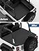 JOYTUTUS Tonneau Cover for Wrangler JK 2 Doors, Cargo Trunk Cover Tailgate Cover for 2007-2018 Wrangler JK