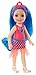 Barbie Dreamtopia Chelsea Sprite Doll, 7-inch, with Blue Hair Wearing Fashion and Accessories