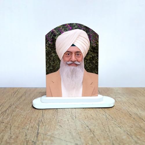 Murti Radha Swami Ji acrylique : décoration premium pour bureau