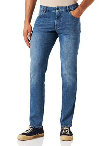 bugatti Herren 3038d-86676 Straight Jeans, Blau, 36W / 32L EU