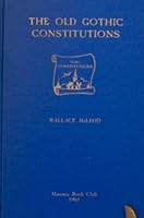 The Old Gothic Constitutions B000EHNGG4 Book Cover