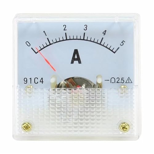 Ampèremètre analogique 91C4 panneau ampèremètre DC 30A de précision