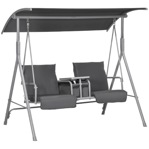 Outsunny 2 Person Swing with Stand